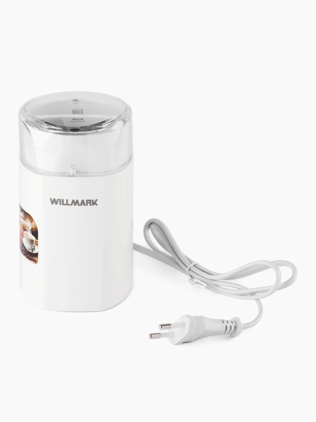 Кофемолка Willmark WCG-215 белый