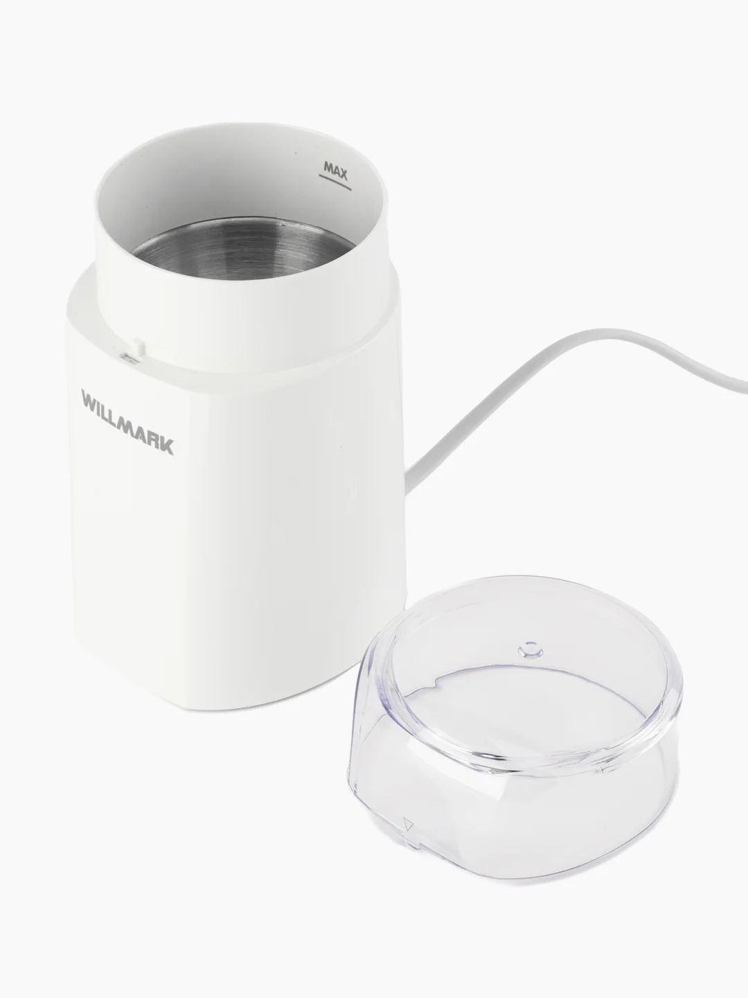 Кофемолка Willmark WCG-215 белый