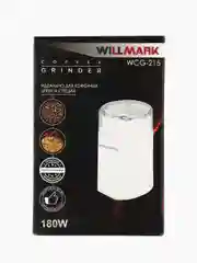 Кофемолка Willmark WCG-215 белый