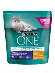 Корм для кошек Purina One Sterilized, курица, 1.5 кг