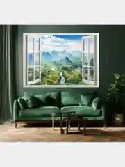 Фотообои бумажные Симфония "Великолепное утро", 140х100 см