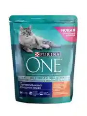 Корм для кошек Purina One Sterilized, курица, 750 г