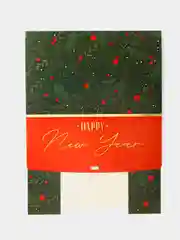 Складная коробка подарочная "С новым годом", 31х24,5х9 см