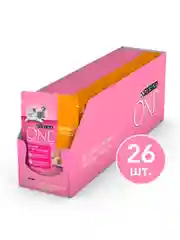 Влажный корм для котят PURINA ONE, 75 г х 26 шт.