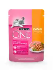 Влажный корм для котят PURINA ONE, 75 г х 26 шт.
