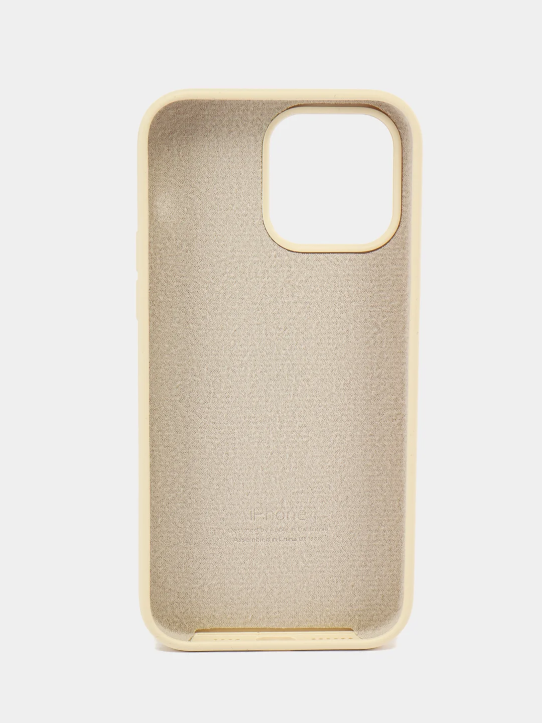 Бежевый чехол для iPhone, Айфон 11, 12, 13, 14, 15, Pro, Max, Silicone Case, силиконовый