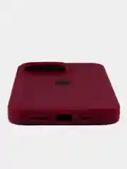 Бордовый силиконовый чехол на iPhone 13 Pro / Silicone case iPhone 13 Pro
