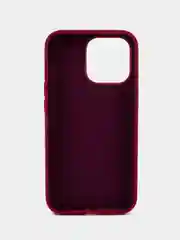 Бордовый силиконовый чехол на iPhone 13 Pro / Silicone case iPhone 13 Pro