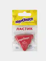 Ластик ЮНЛАНДИЯ "Трио", 35х35х10 мм