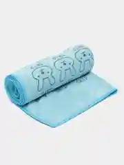 Голубой полотенце для животных