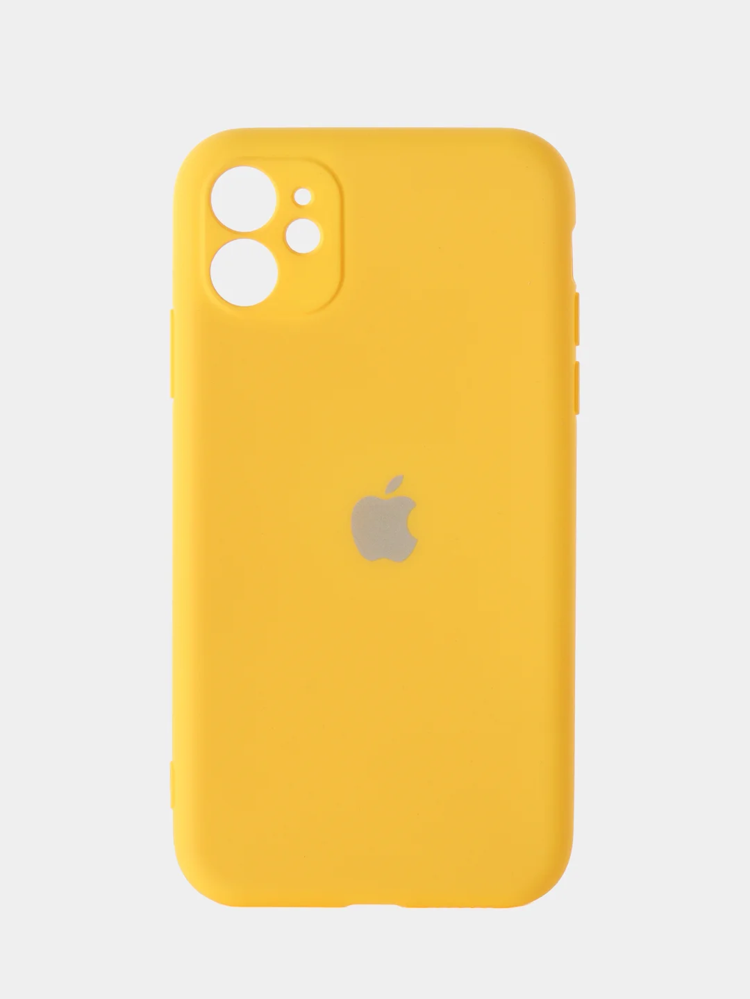 Желтый чехол Soft - Touch для iPhone 11