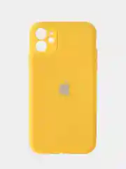 Желтый чехол Soft - Touch для iPhone 11