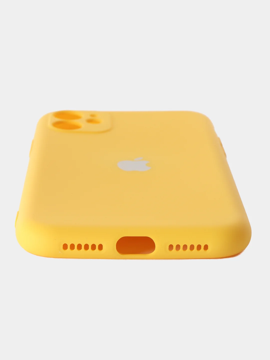 Желтый чехол Soft - Touch для iPhone 11