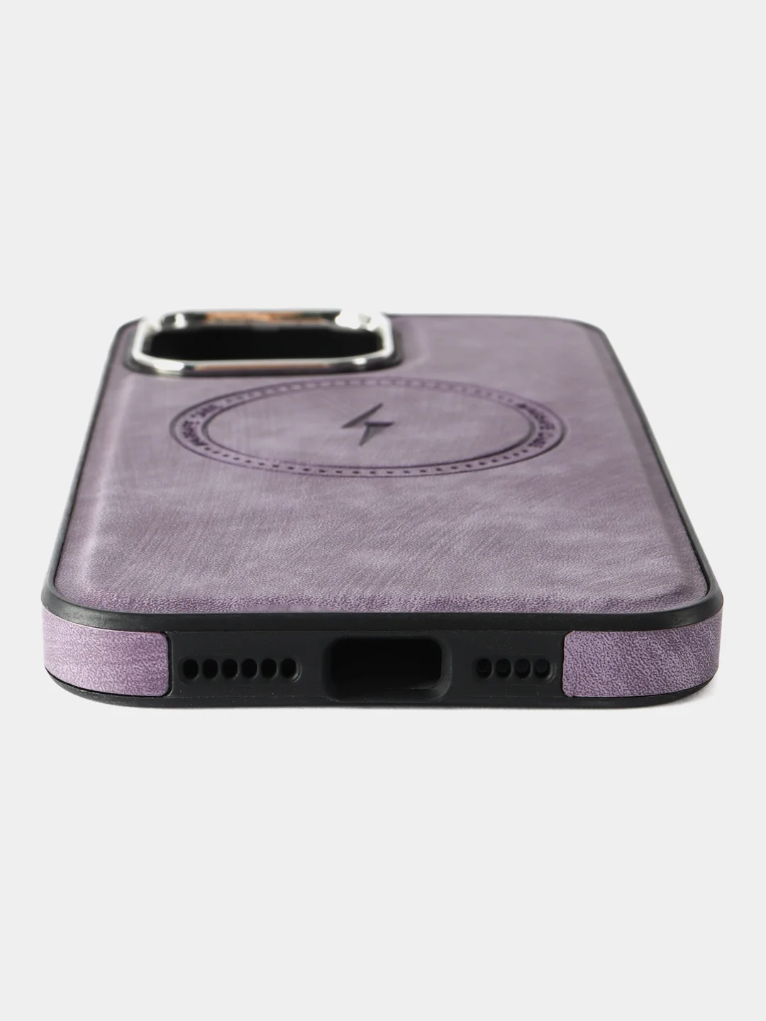 Фиолетовый чехол на iPhone 14 Pro Max MagSafe / Чехол на айфон 14 Про Макс