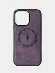 Фиолетовый чехол на iPhone 14 Pro Max MagSafe / Чехол на айфон 14 Про Макс