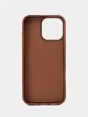 Чехол Guess PU leather iPhone 16 Pro Max из экокожи коричневый