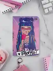 Блокнот в линию 64 листа А6+ твердая обложка, MyArt аниме/котик/Ван гог. Проф-Пресс