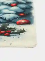 Коричневый наволочка декоративная, новогодняя, чехол для подушки