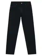 Темно-синий утепленные джинсы comfort fit мужские