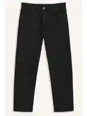 Черный утепленные джинсы comfort fit мужские