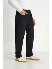 Черный утепленные джинсы comfort fit мужские