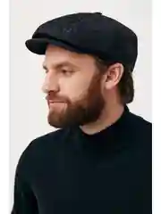 Угольный кепка утепленная