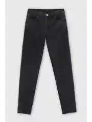 Серый джинсы slim fit женские