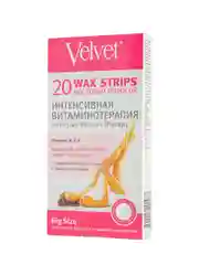 Velvet Восковые полоски для тела Интенсивная витаминотерапия (20 шт)