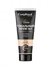 Compliment Тональный крем 3 в 1 тон 020 - Бежево-розовый, 30мл