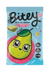 Вафли Bitey "Груша-Брокколи" 35 гр с СГР