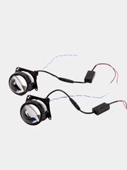 Светодиодные Би Линзы (би лед) в фары K1, Биксенон, Bi-LED 12V