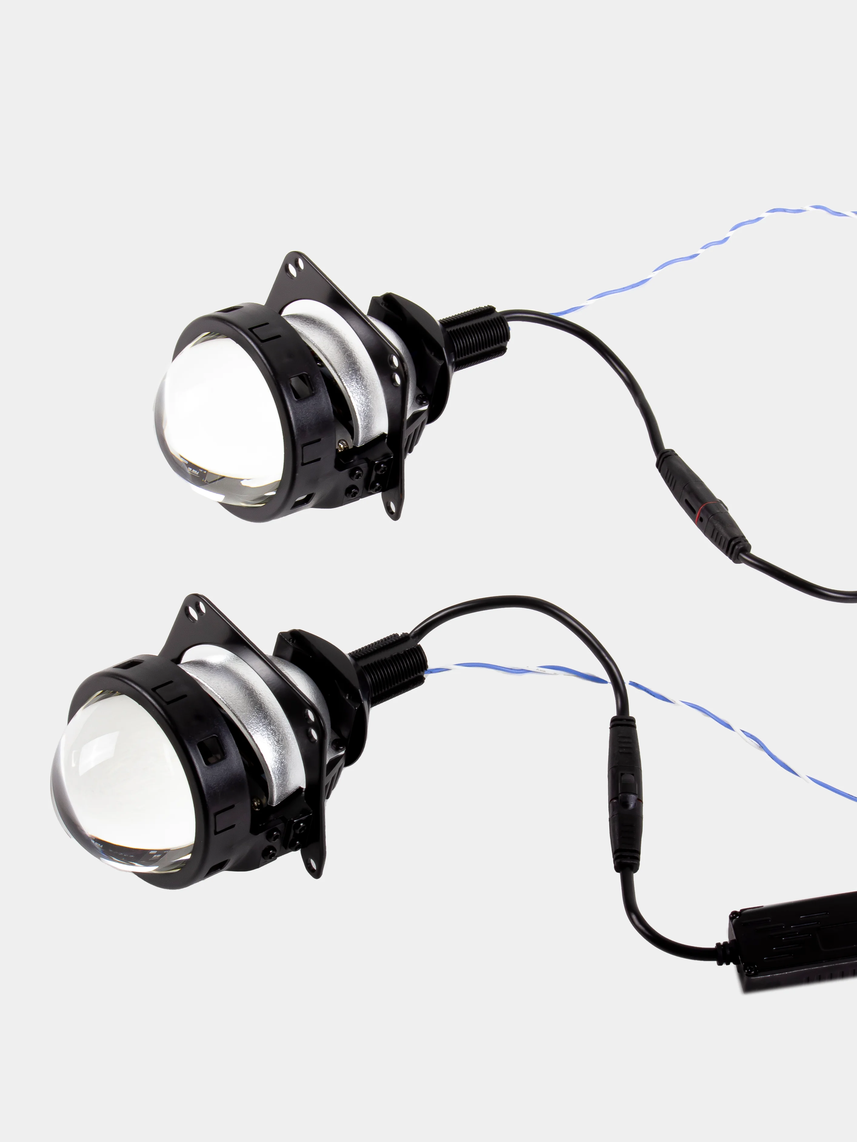 Светодиодные Би Линзы (би лед) в фары K1, Биксенон, Bi-LED 12V