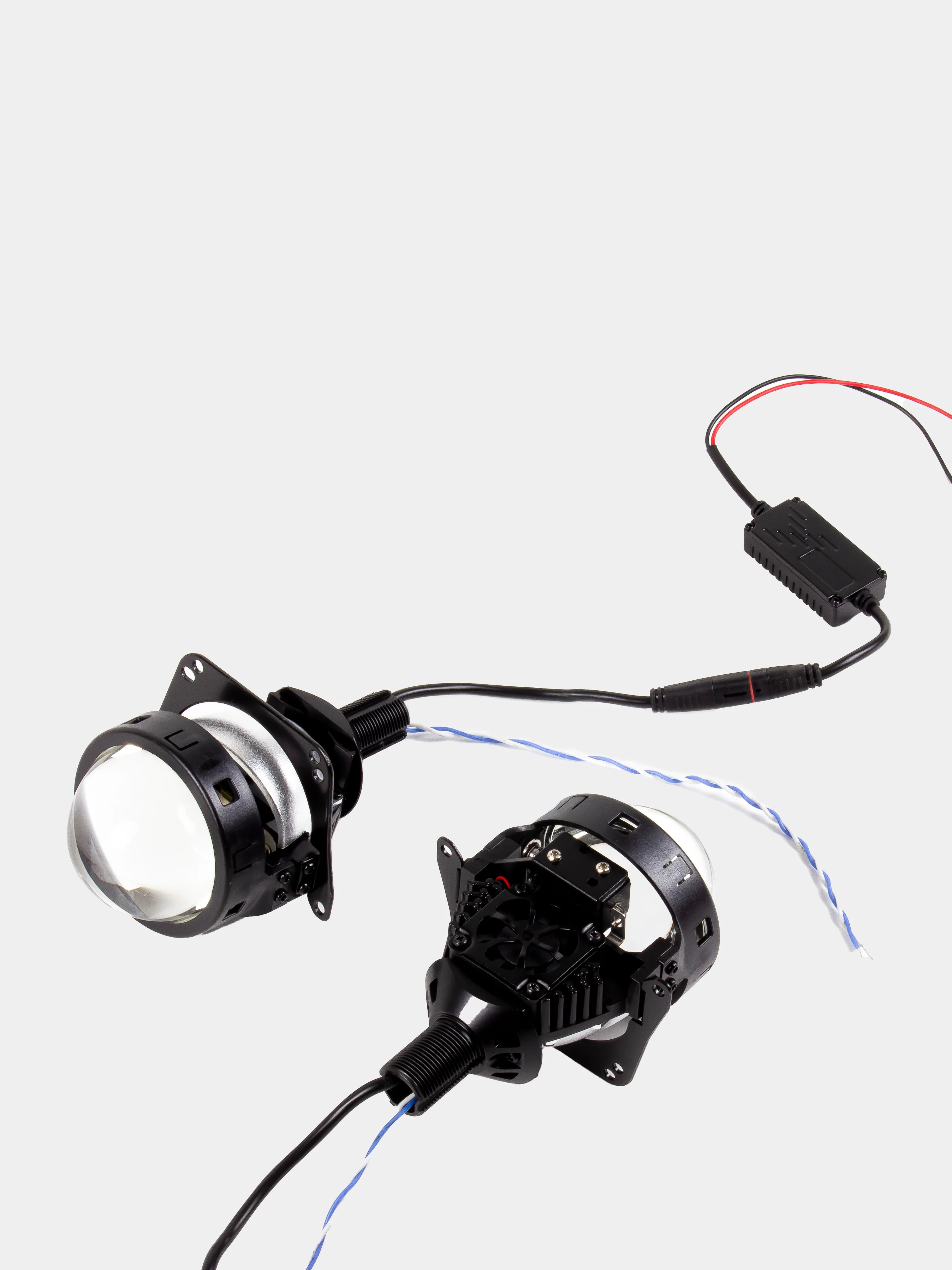 Светодиодные Би Линзы (би лед) в фары K1, Биксенон, Bi-LED 12V