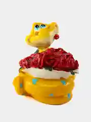 Разноцветный новогодняя фигурка "Змея", 8 видов, наборы фигурок, символ года 2025, подарок, 7 х 7 х 6 см