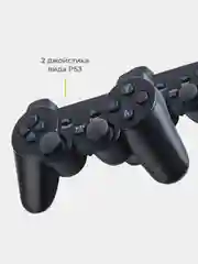 Черный игровая приставка Game Stick 64 GB беспроводная, 4k Ultra HD, со встроенными играми