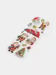 Наклейки новогодние объемные