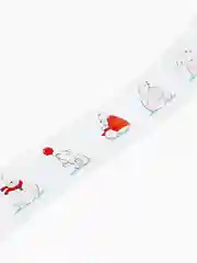 Бежевый наклейки новогодние, поощрительные, детские, для творчества в рулоне,стикеры 500 шт