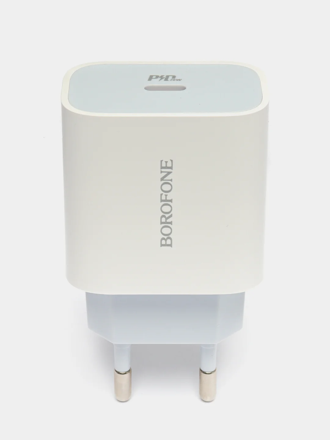 Белый зарядное устройство Borofone BA38A Plus (Type-C, 3A, PD20W, QC3.0+кабель для Apple iPhone)