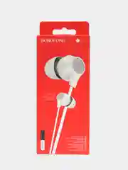 Белый наушники с микрофоном Borofone BM28 3.5mm Jack