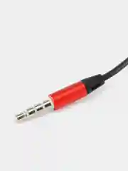 Красный наушники с микрофоном Borofone BM35 3.5mm Jack