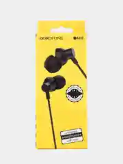 Черный наушники с микрофоном Borofone BM35 3.5mm Jack