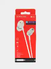 Белый наушники с микрофоном Borofone BM36 3.5mm Jack
