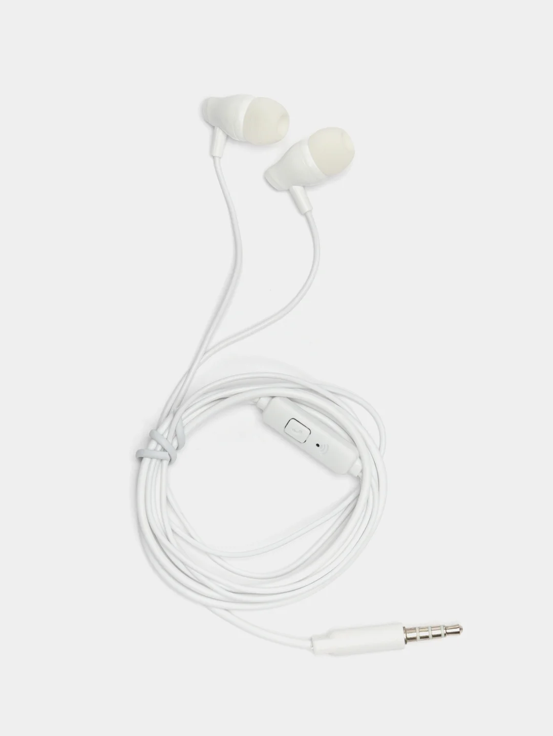 Белый наушники с микрофоном Borofone BM61 3.5mm Jack