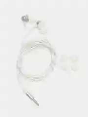 Белый наушники с микрофоном Borofone BM62 3.5 mm Jack