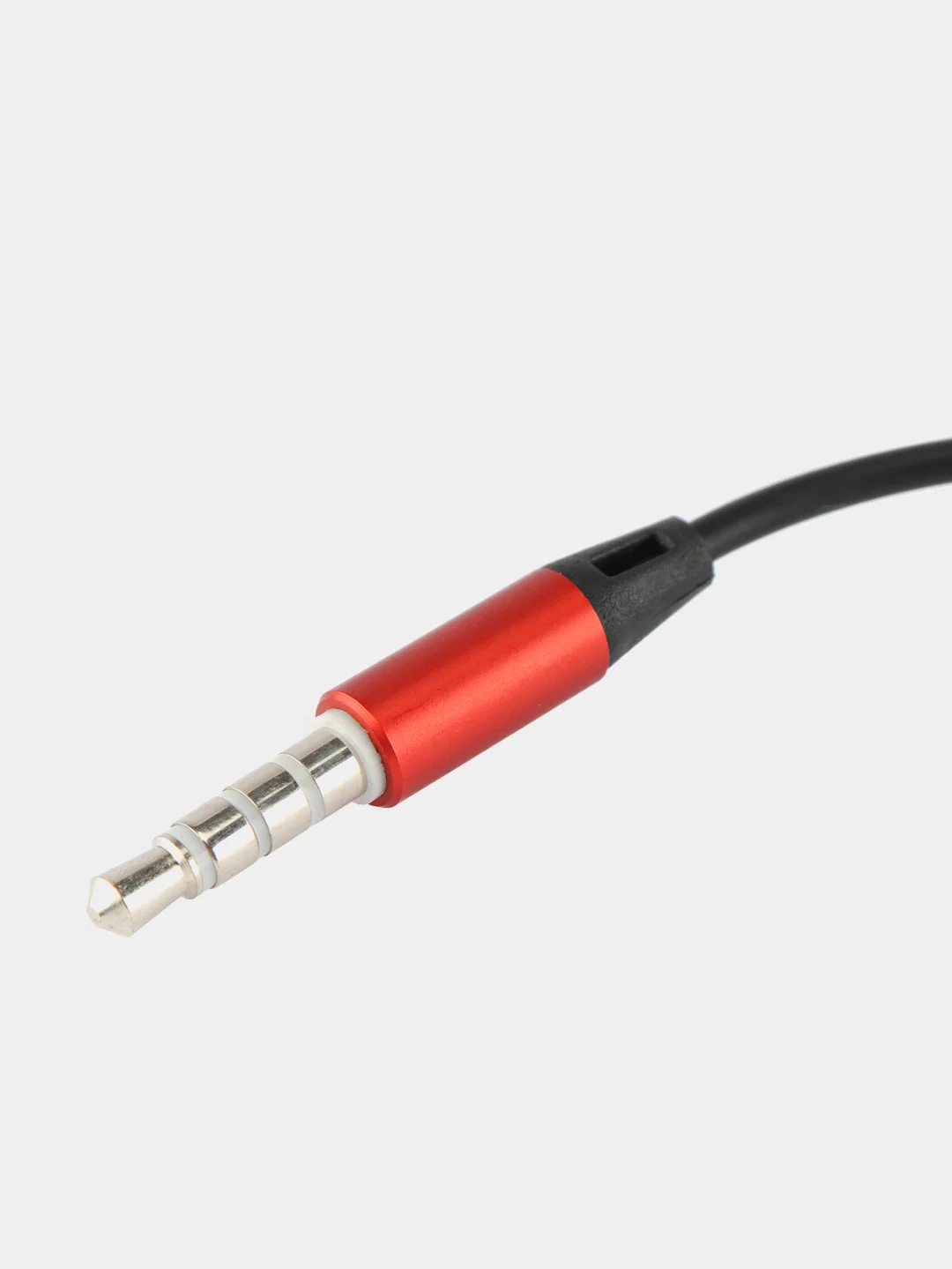 Красный наушники с микрофоном Borofone BM62 3.5 mm Jack