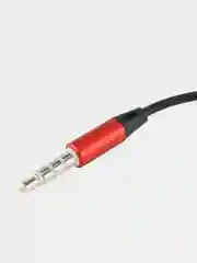 Красный наушники с микрофоном Borofone BM62 3.5 mm Jack