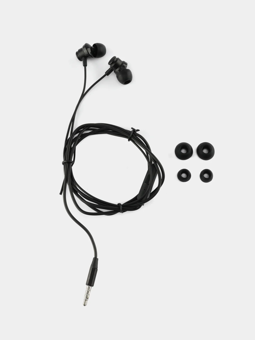 Черный наушники с микрофоном Borofone BM62 3.5 mm Jack