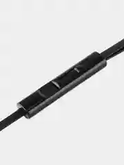 Черный наушники с микрофоном и плоским кабелем Borofone BM23 3.5mm Jack