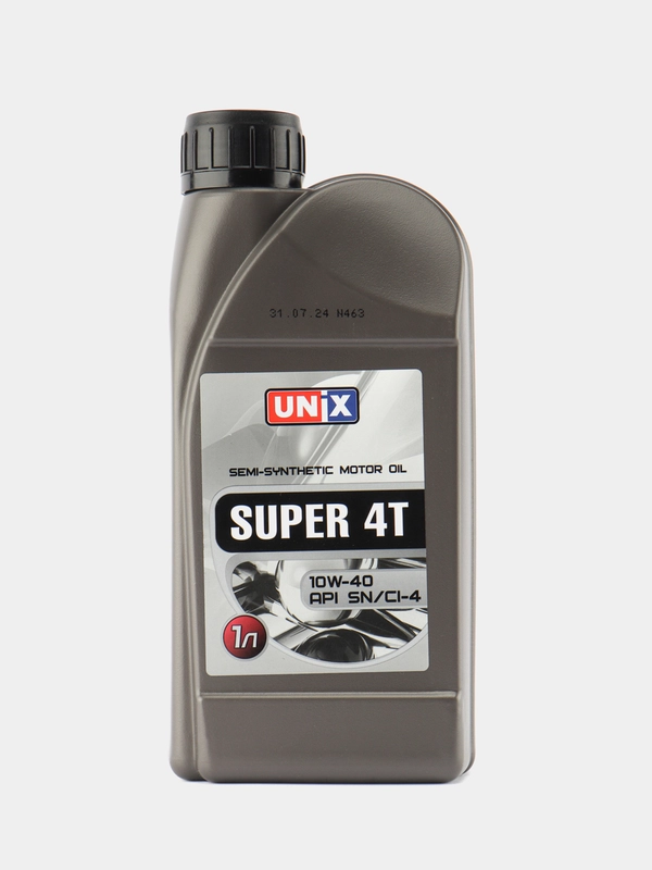 Масло моторное Unix 4T 10W-40 полусинтетика, 1 л