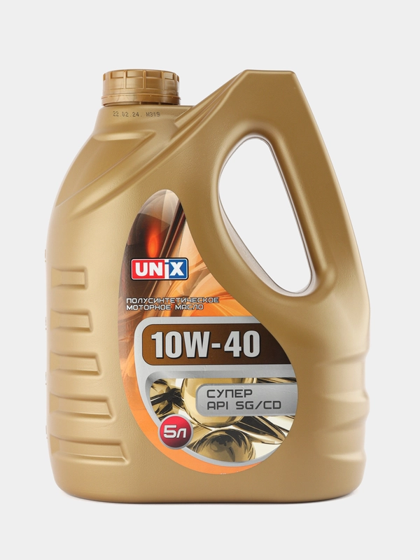 Масло моторное Unix  Super 10W-40, полусинтетика